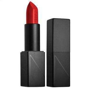 NIB NARS Audacious Lipstick, Shade: Annabella, 0.14 Oz- Bright Classic Poppy Red